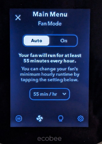 Fan runtime
