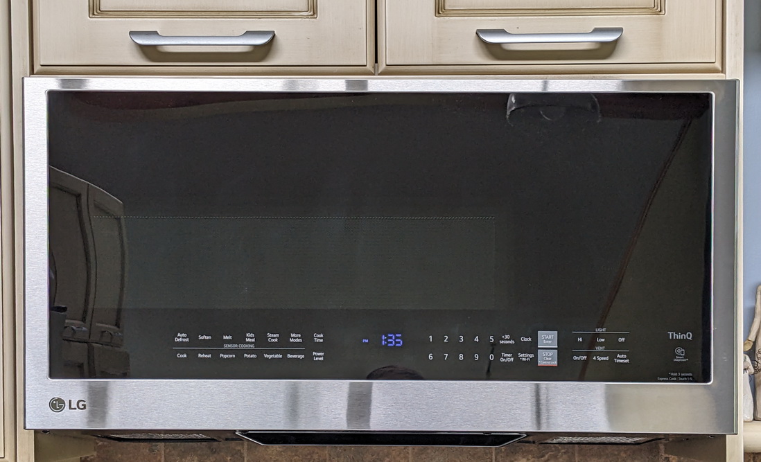 New LG microwave